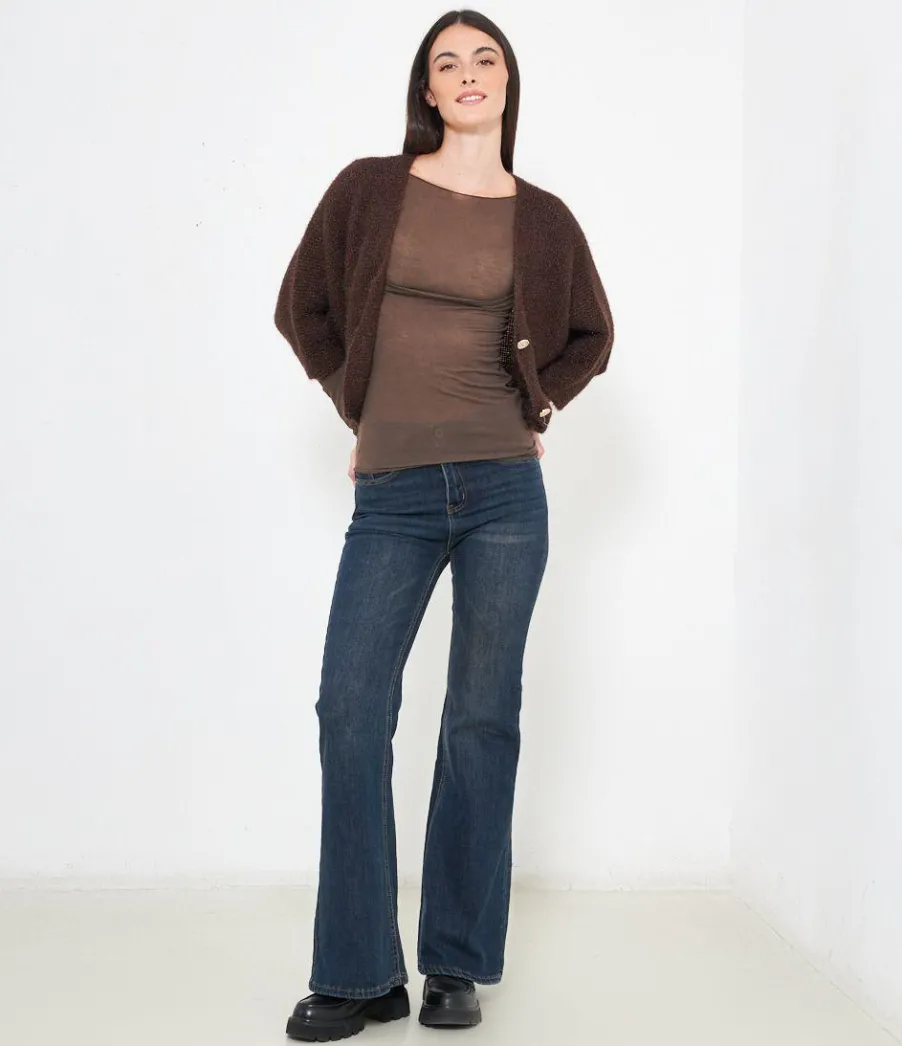 Zuiki Cardigan doppio bottone Sale