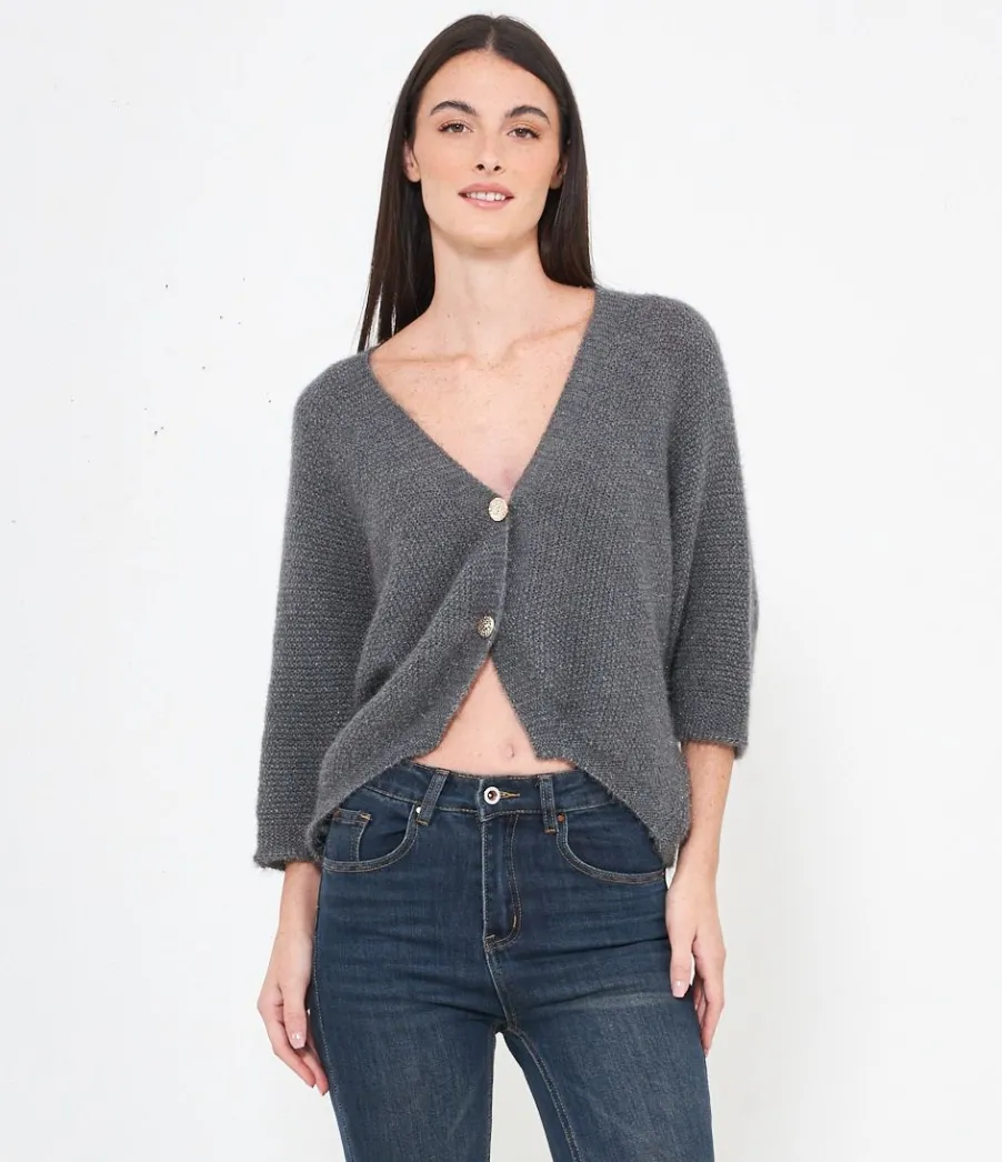 Zuiki Cardigan doppio bottone Sale