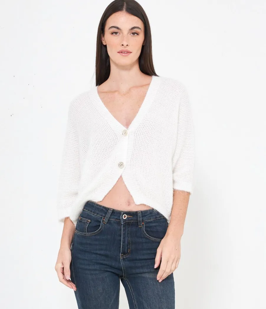 Zuiki Cardigan doppio bottone Sale