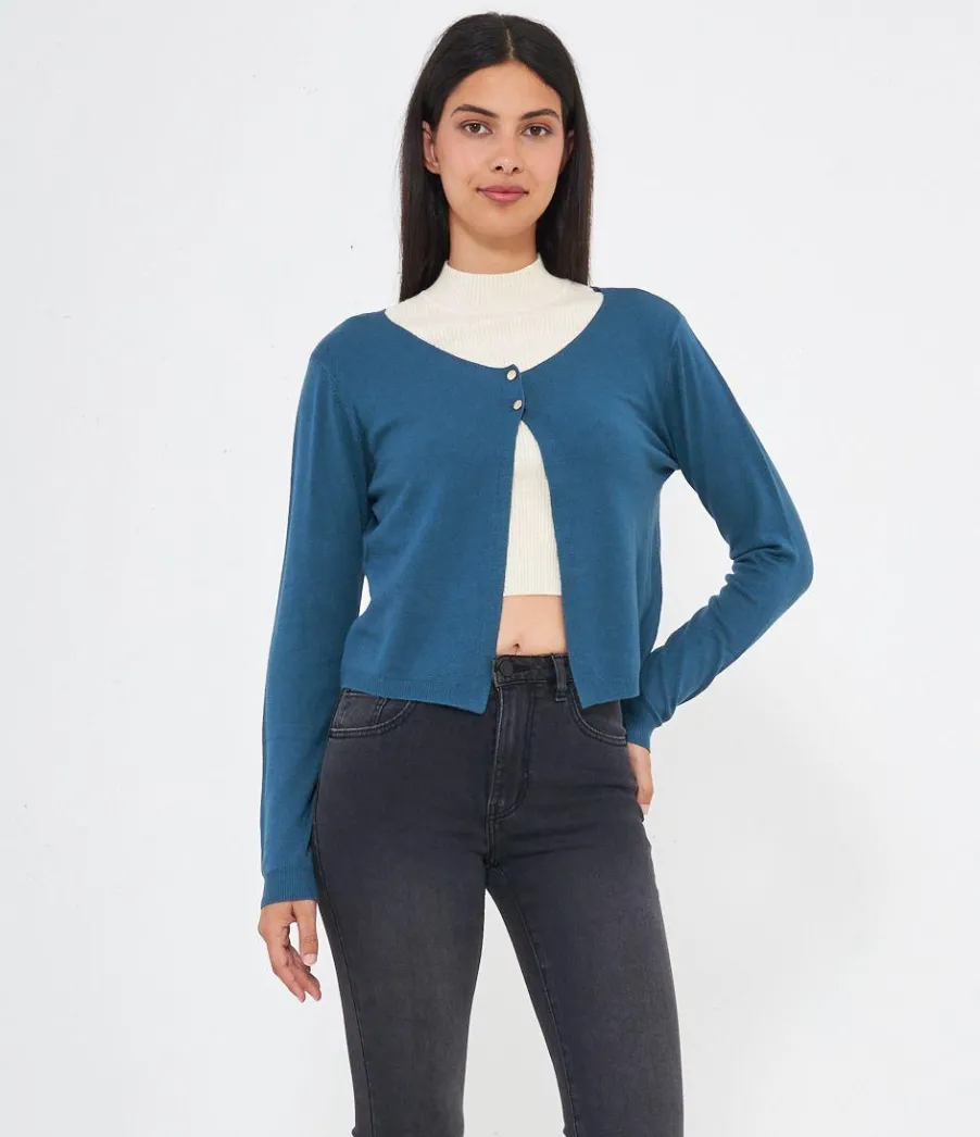 Zuiki Cardigan doppio bottone Discount