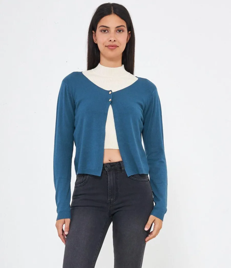 Zuiki Cardigan doppio bottone Discount