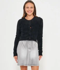 Zuiki Cardigan effetto peluche Sale