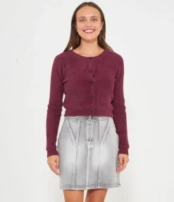 Zuiki Cardigan effetto peluche Sale
