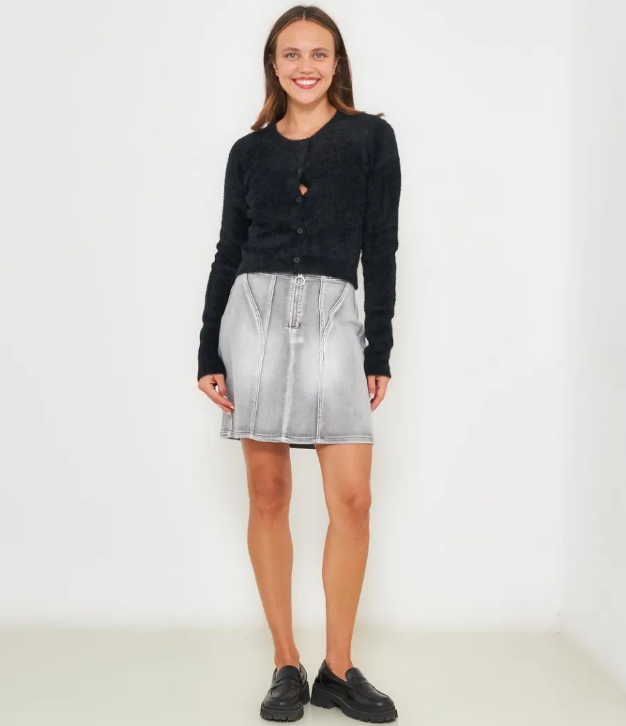 Zuiki Cardigan effetto peluche Sale