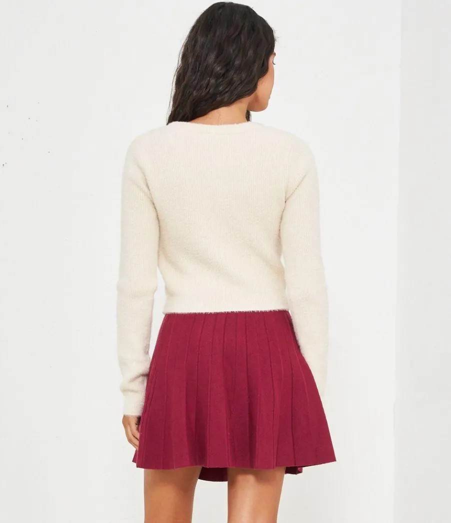 Zuiki Cardigan effetto peluche Sale
