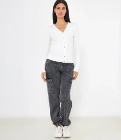 Zuiki Cardigan scollo a v