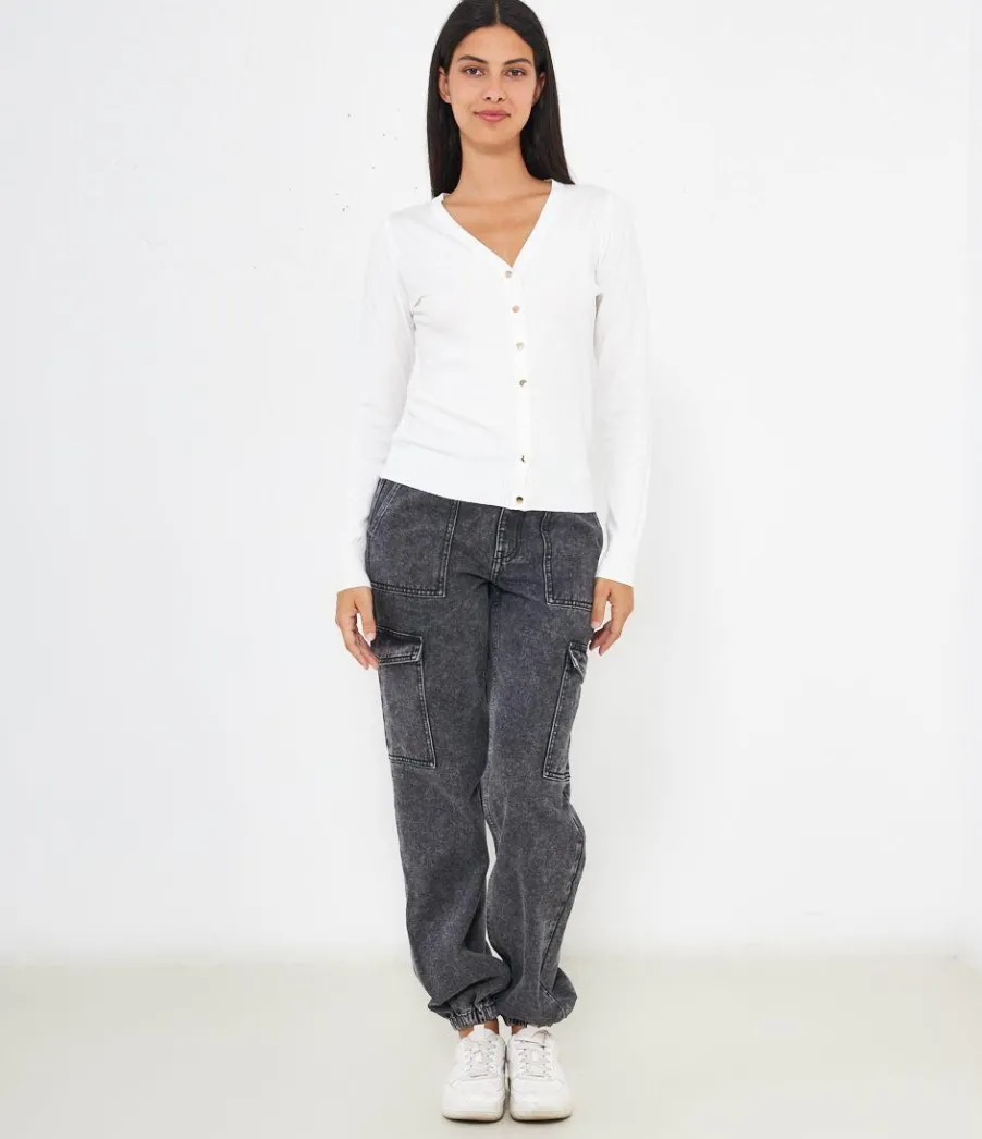 Zuiki Cardigan scollo a v