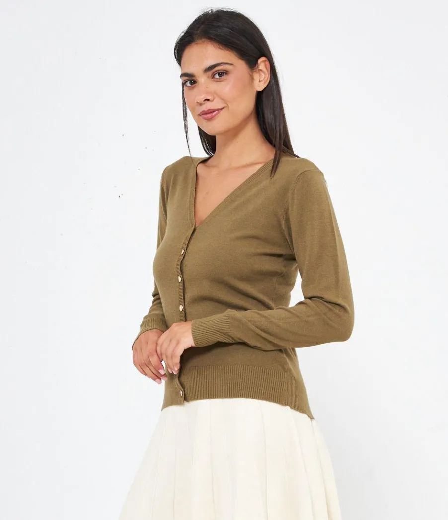 Zuiki Cardigan scollo a v
