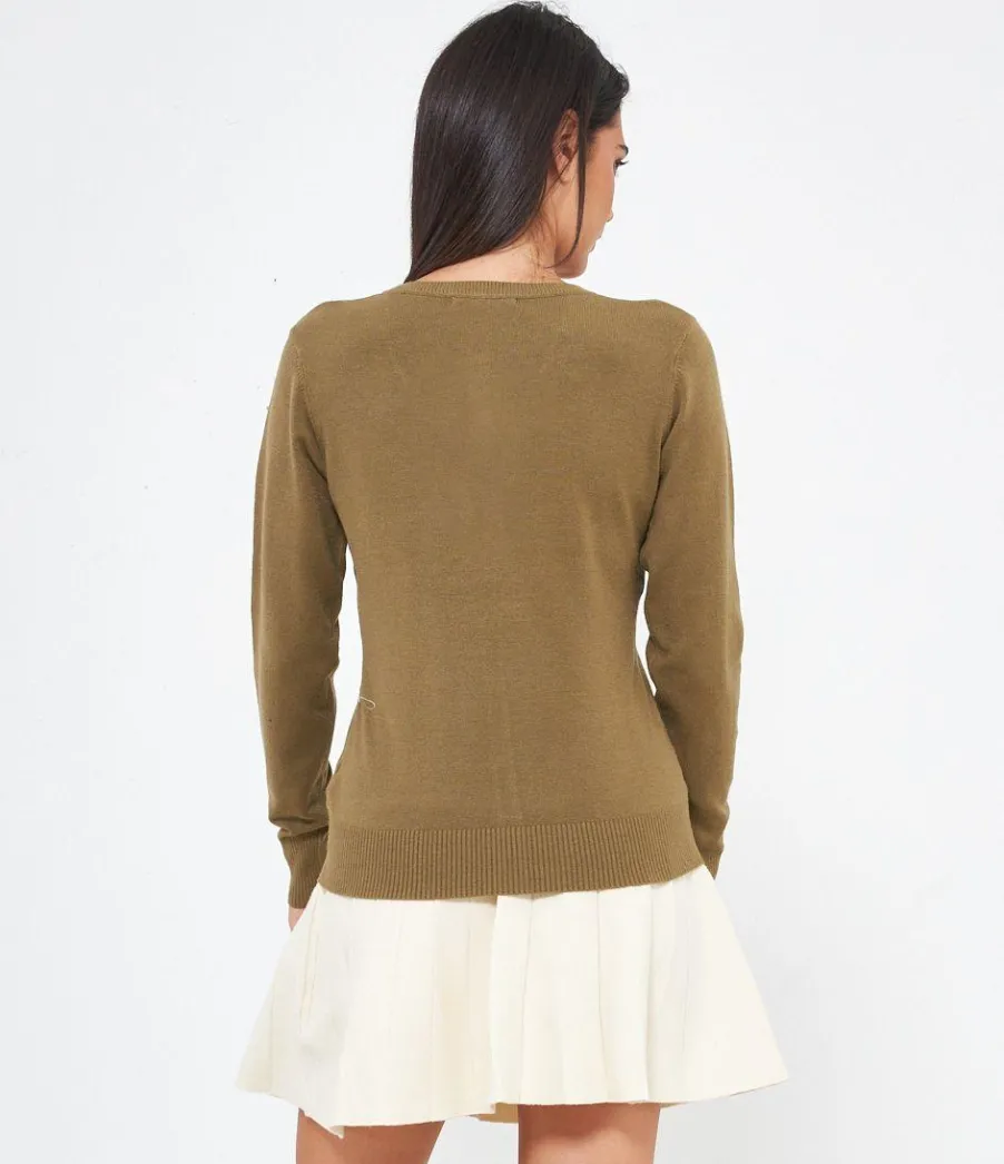 Zuiki Cardigan scollo a v