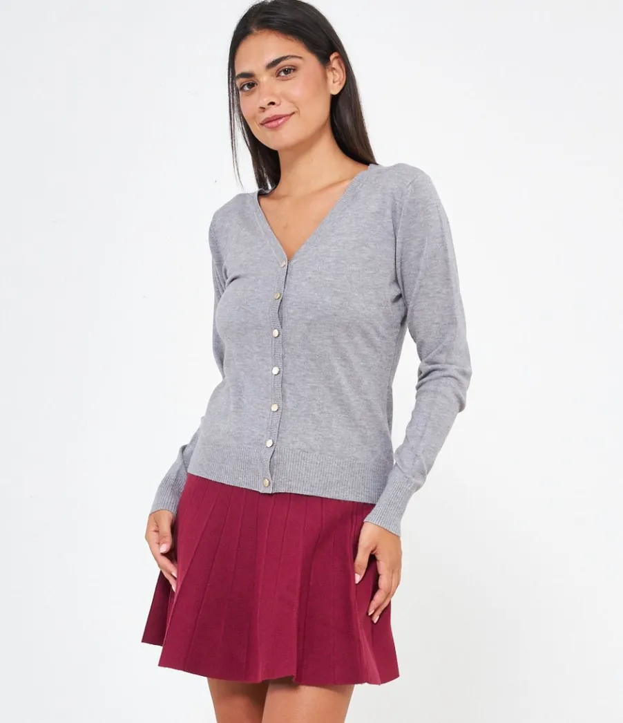 Zuiki Cardigan scollo a v