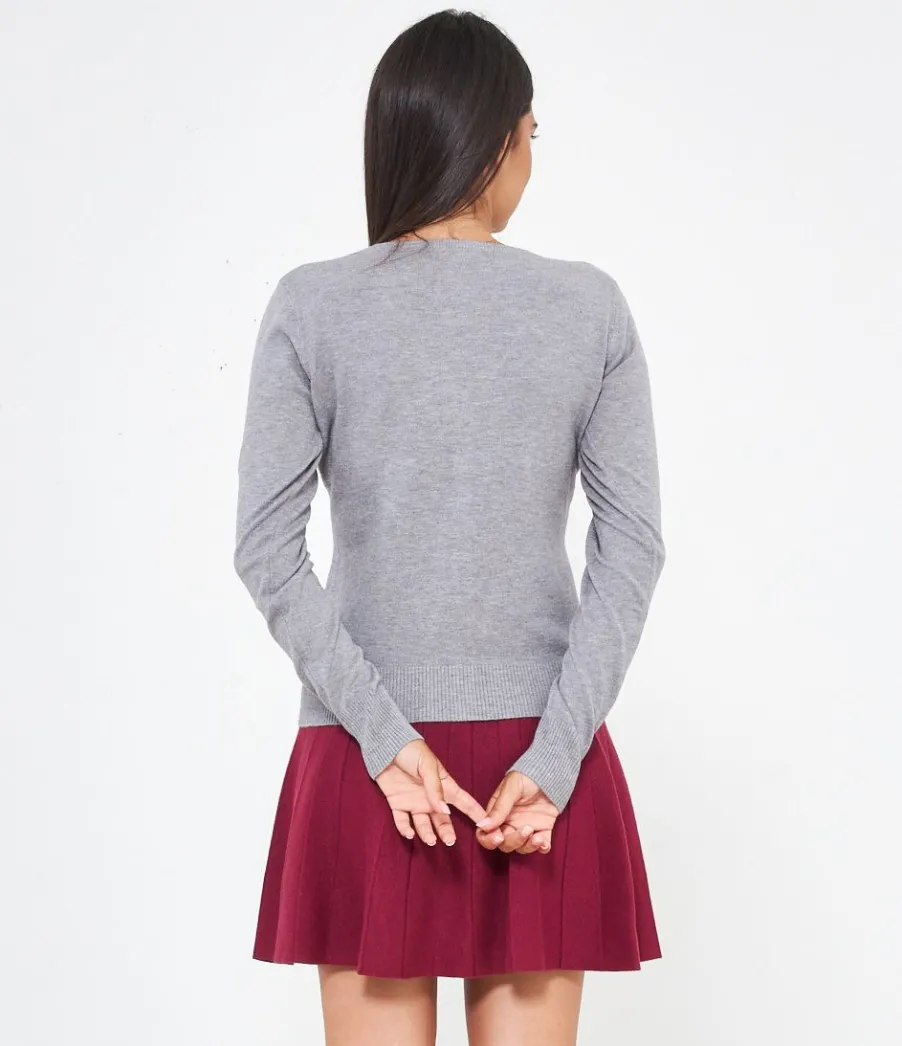Zuiki Cardigan scollo a v