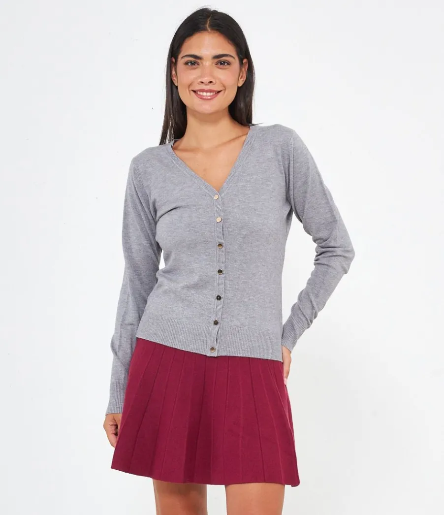 Zuiki Cardigan scollo a v