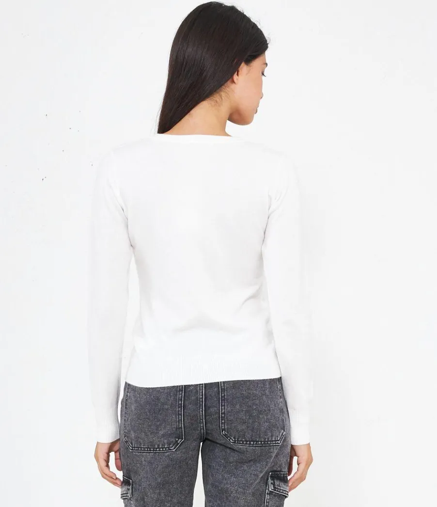 Zuiki Cardigan scollo a v