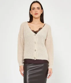 Zuiki Cardigan scollo a V