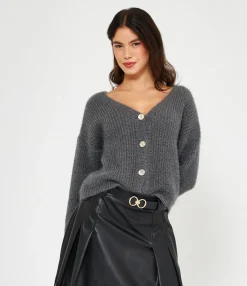 Zuiki Cardigan scollo a V