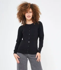 Zuiki Cardigan scollo tondo Online
