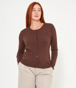 Zuiki Cardigan scollo tondo