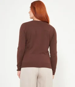 Zuiki Cardigan scollo tondo