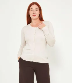 Zuiki Cardigan scollo tondo