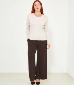Zuiki Cardigan scollo tondo