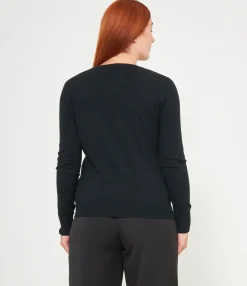 Zuiki Cardigan scollo tondo