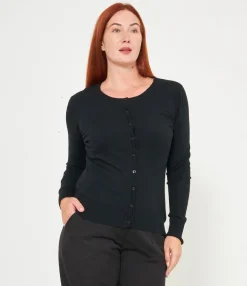 Zuiki Cardigan scollo tondo