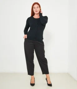 Zuiki Cardigan scollo tondo