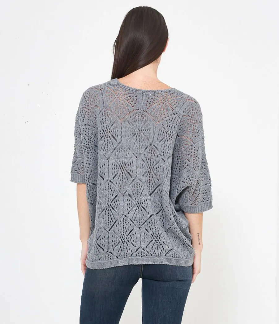 Zuiki Cardigan traforato Best