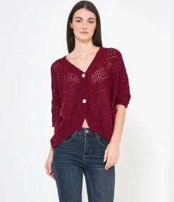 Zuiki Cardigan traforato Best