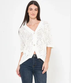 Zuiki Cardigan traforato Best