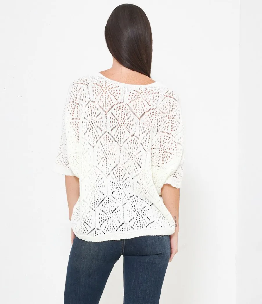 Zuiki Cardigan traforato Best
