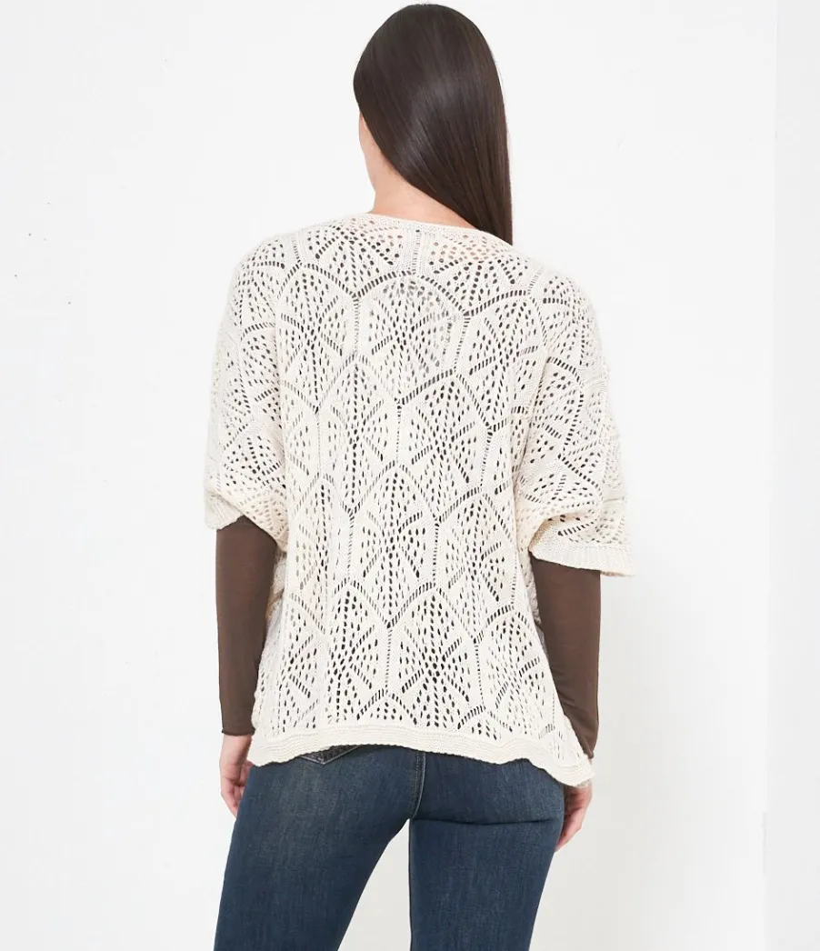 Zuiki Cardigan traforato Best