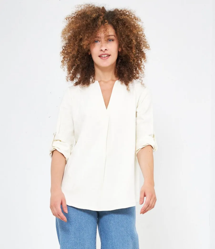 Zuiki Casacca scollo a V Clearance