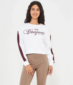 Zuiki Felpa 'Bonjour' Panna Discount