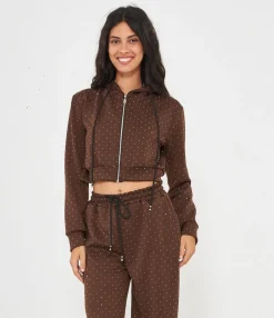 Zuiki Felpa con strass Online
