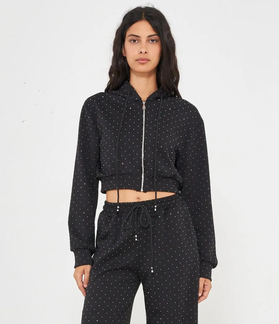 Zuiki Felpa con strass Online