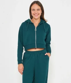Zuiki Felpa con zip Discount