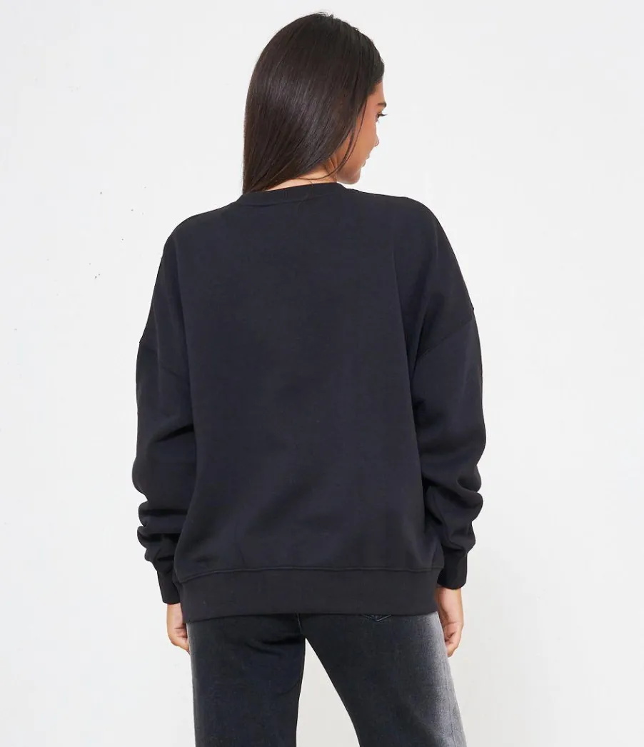 Zuiki Felpa 'Wednesday' Nero Discount