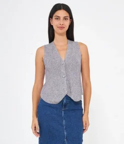 Zuiki Gilet a costine New