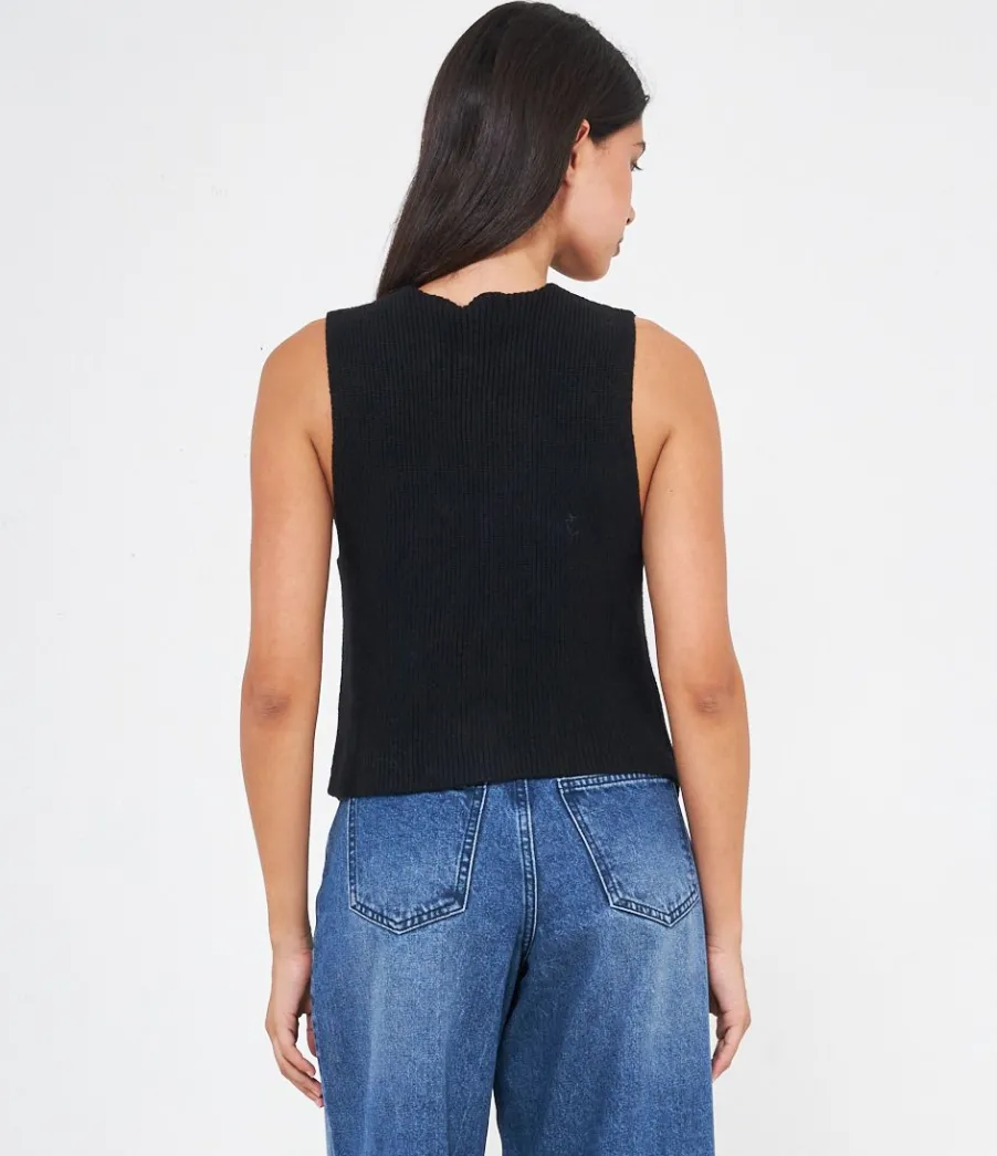 Zuiki Gilet a costine New