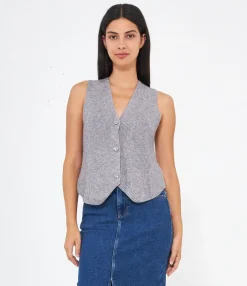 Zuiki Gilet a costine New