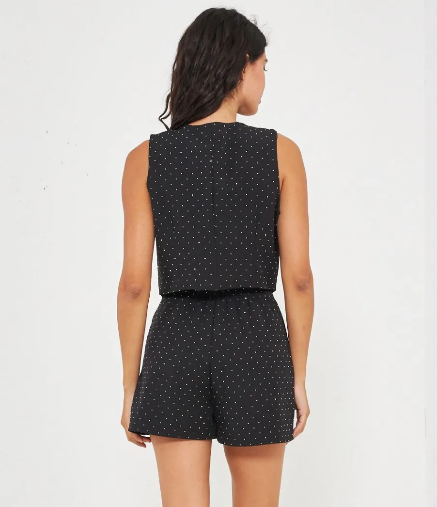 Zuiki Gilet con strass