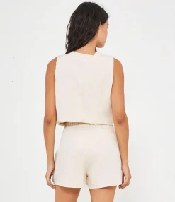 Zuiki Gilet con strass