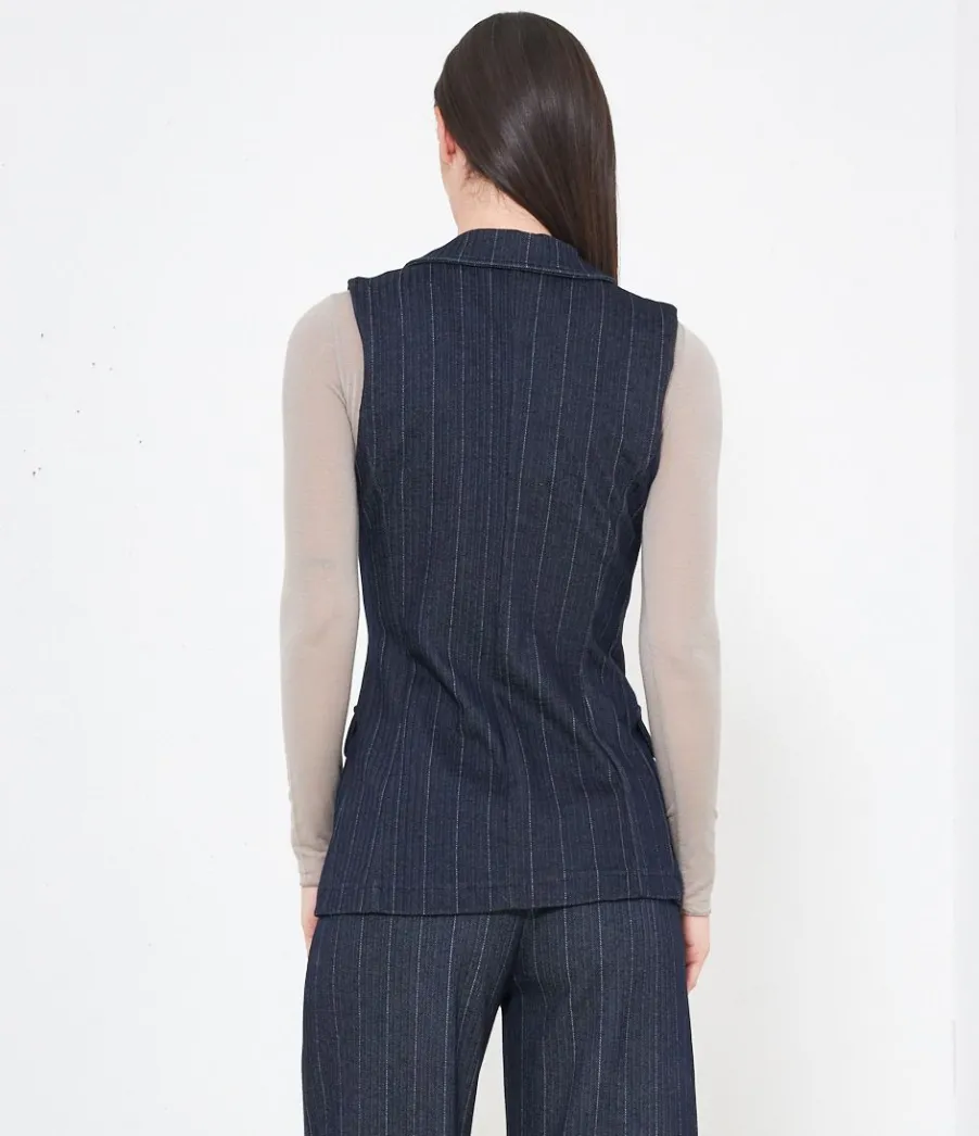 Zuiki Gilet gessato Best