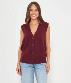 Zuiki Gilet in viscosa Discount