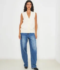 Zuiki Gilet in viscosa Discount