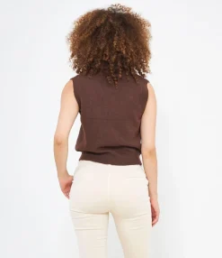 Zuiki Gilet lavorato Discount