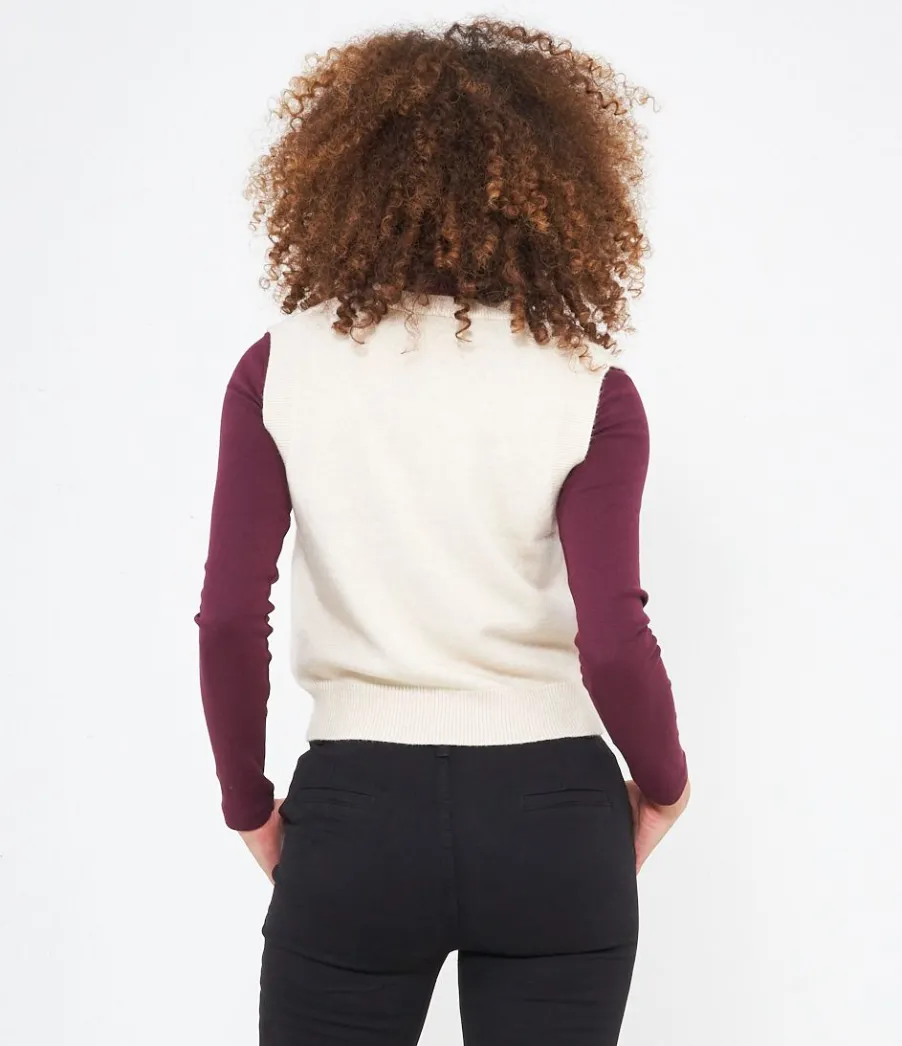 Zuiki Gilet lavorato Discount