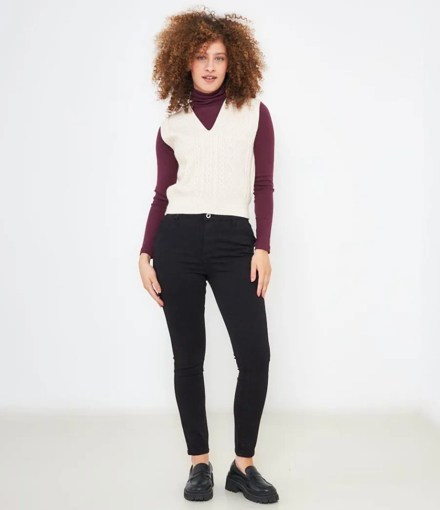 Zuiki Gilet lavorato Discount