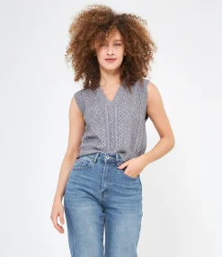 Zuiki Gilet lavorato Discount
